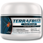 TERRAFREEZE Maximum Strength Pain Relief Cream - 10% Menthol Fast Acting Formula